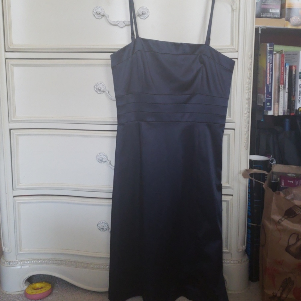 Theory eclipse navy dress